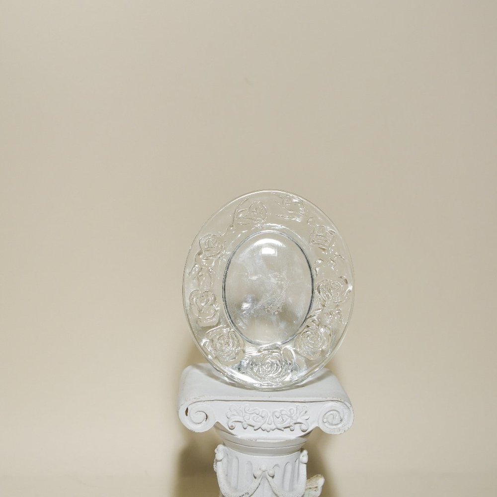 Rose Glass Oval Frame Mini - Picture 3 of 4